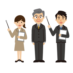教職員のイラスト