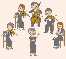 コンサートのイラスト